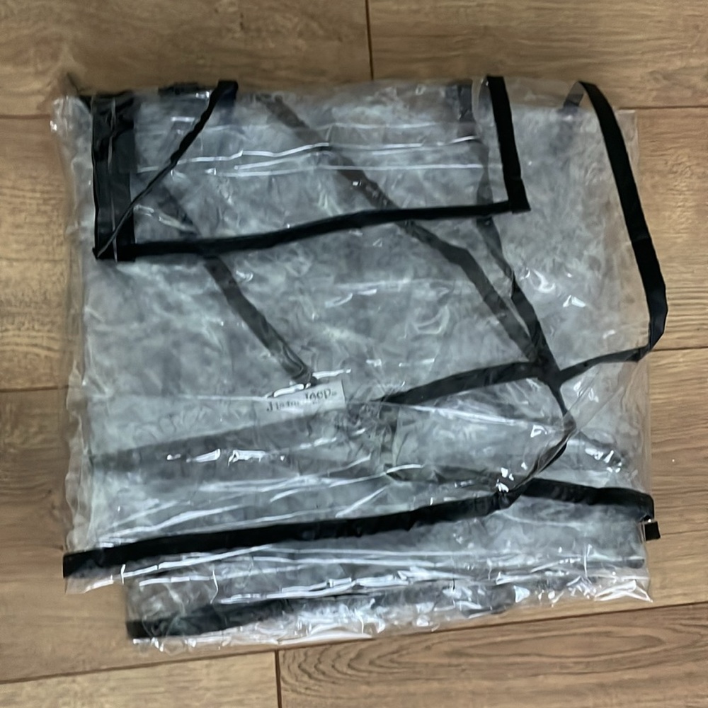 J is for Jeep stroller rain cover